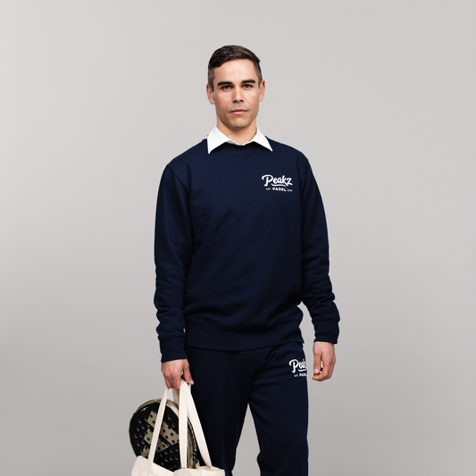 Peakz Padel Crewneck Blue