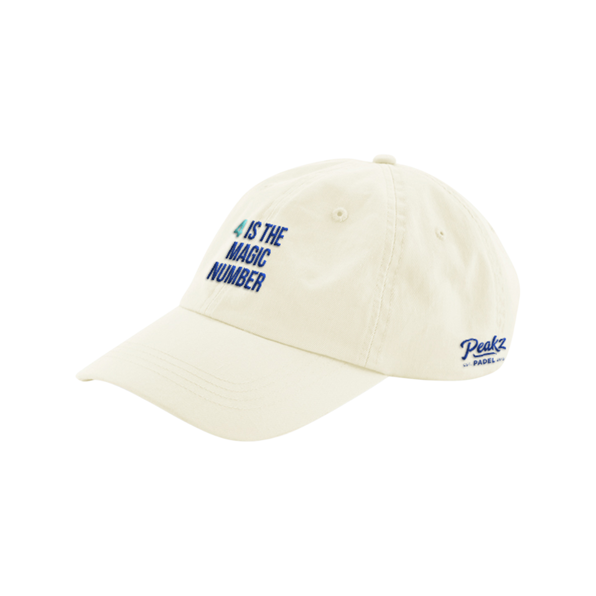 Peakz Padel Cap Magic 4 Off-White