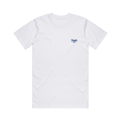 Peakz Padel Classic White Tee