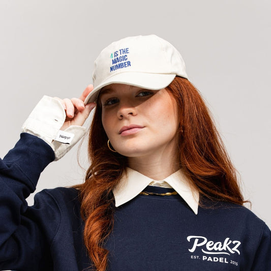 Peakz Padel Cap Magic 4 Off-White
