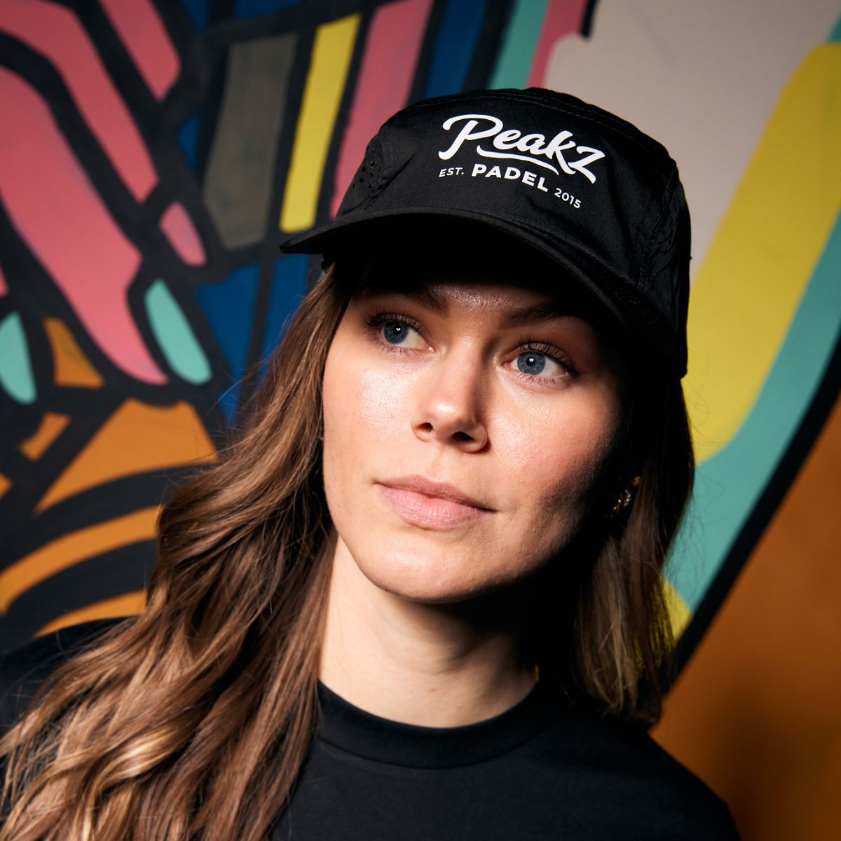 Peakz Padel Sports Cap Black