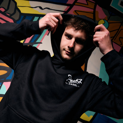Peakz Padel Hoodie Black