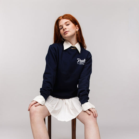 Peakz Padel Crewneck Blue