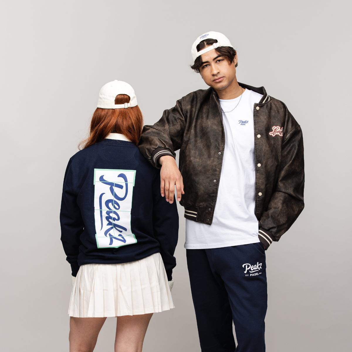 Peakz Padel Crewneck Blue